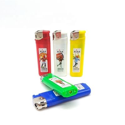 ISO9994 Certification Customization Smoking Electronic Candle Lighter with Sticker