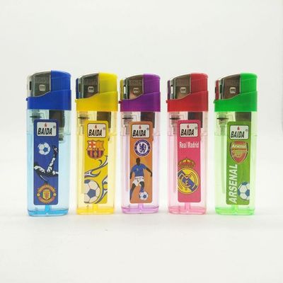 ISO9994 Certification Customization Smoking Electronic Candle Lighter with Sticker