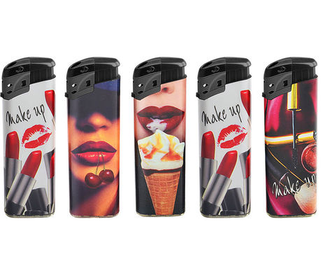 Double Jet Butane Gas Torch Cigarette Lighter with Fancy Design and Customized Logo