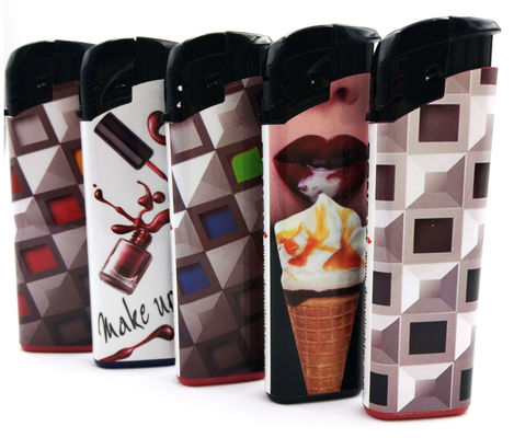 Customized Lighters with Large Sales Styles Accepting OEM Colors and ISO9994 Certificate