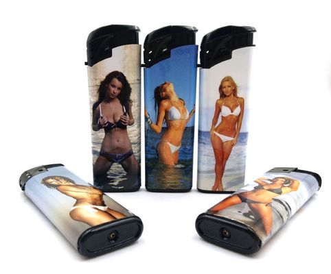 Customized Classic Fashionable Butane Gas Lighters Rechargeable and Disposable for Gift