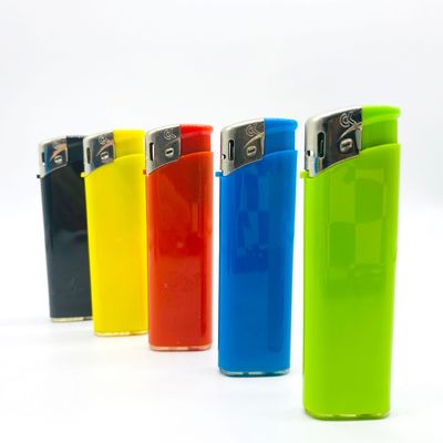 Plastic Disposable Lighters with Flashlight En13869 Certified and Customized Printing