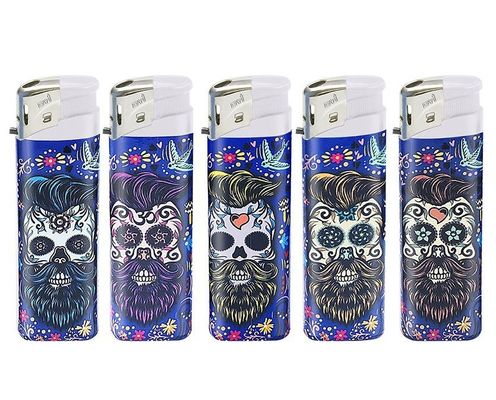 Kitchen Custom Logo Refillable Electric Cigratte Smoking Flameless Disposable Lighter