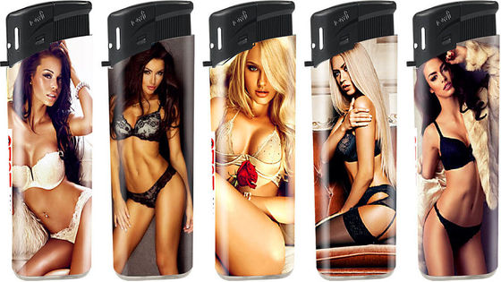 Disposable Electronic Butane Gas Lighter for Cigarette Cigarette Function Customization