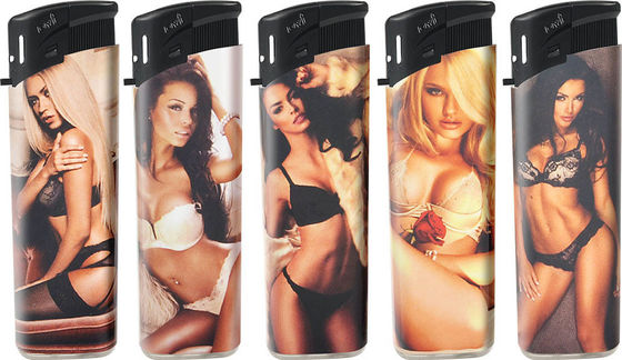 Disposable Electronic Butane Gas Lighter for Cigarette Cigarette Function Customization