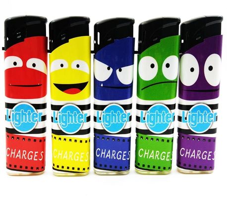 Flame Electric Lighter Disposable Cigarette Gas Lighter DY-075 Disposable Gas Lighter