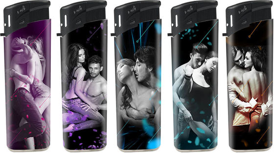 Flame Electric Lighter Disposable Cigarette Gas Lighter DY-075 Disposable Gas Lighter