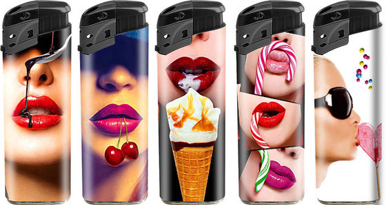 Flame Electric Lighter Disposable Cigarette Gas Lighter DY-075 Disposable Gas Lighter