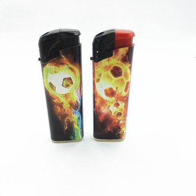 Electric Plastic Lighter Disposable/Refillable Smoking Lighter EUR Standard ISO9994 Torch