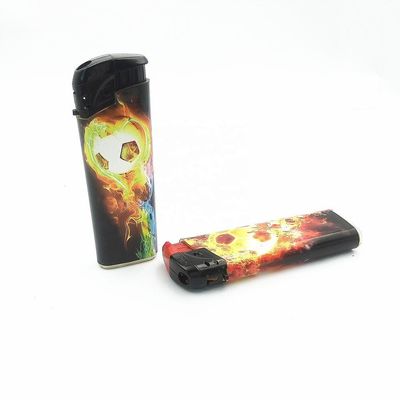Electric Plastic Lighter Disposable/Refillable Smoking Lighter EUR Standard ISO9994 Torch