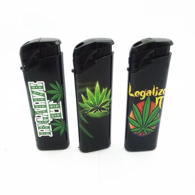 Electric Plastic Lighter Disposable/Refillable Smoking Lighter EUR Standard ISO9994 Torch