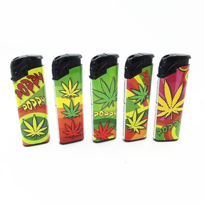 Refillable Electric Lighter Disposable Plastic Gas Lightet Pocket Lighter Cigarette Lighter