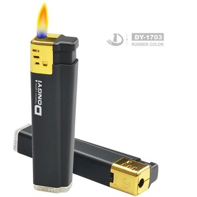 8.1*2.24*8.1CM Customizable Dy-1703 Five Colors Unique Plastic Lighter