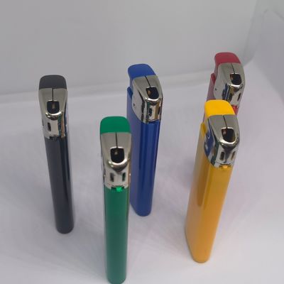 Dy-055 Stylish Refillable Plastic Electronic Gas Lighter with ISO9994 Customization