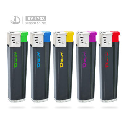 Disposable Refillable Lighter EU Standard With Dy-1703 Briquet Plastic