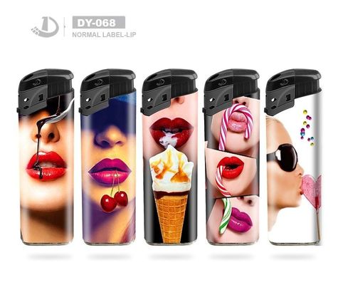 DY-068 Encendedore EU Standard Electronic Refillable Butane Lighter