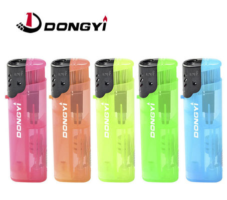 Customizable Windproof Lighter Flameless Electronic Lighter with LED Lamp DY-F003