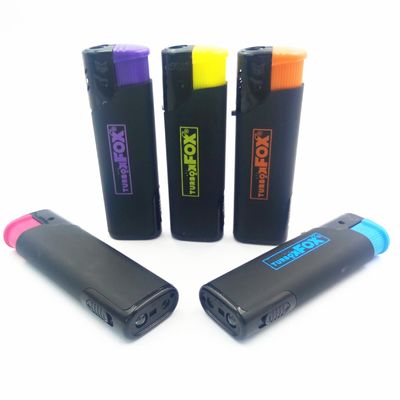 Customized Classic Disposable Cigarette Lighter With LED Light Dy-F003