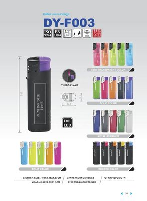 High Sales Windproof Cigarette Lighter with Refillable Gas and Electric Function