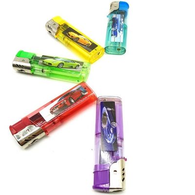 F002 Windproof Lighter with Advertising Customized Logo Electronic Lighter