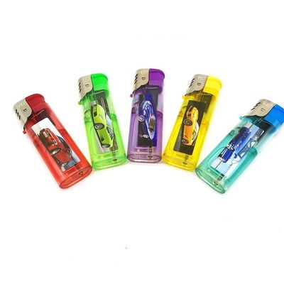 F002 Windproof Lighter with Advertising Customized Logo Electronic Lighter