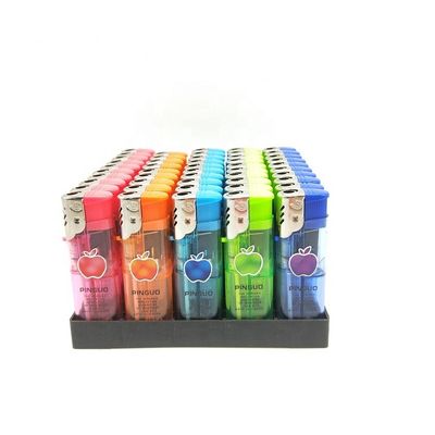 F002 Windproof Lighter with Advertising Customized Logo Electronic Lighter