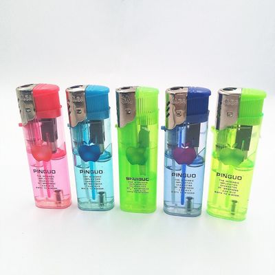 Refillable Electric Windproof Butane Gas Lighter DY-F002 Disposable