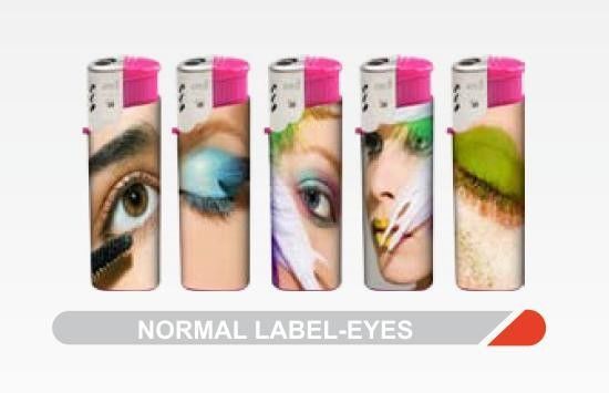 Refillable Custom Personalized Electronic Lighter for Corporation Marketing Promotion
