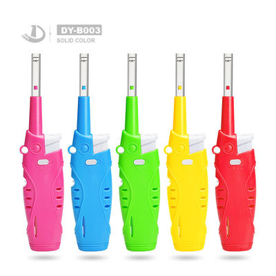 Customized Dy-B003 Long Gas Windproof Kitchen BBQ Lighter with Customization Option