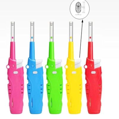 Customized Dy-B003 Long Gas Windproof Kitchen BBQ Lighter with Customization Option