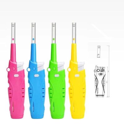 Customized Dy-B003 Long Gas Windproof Kitchen BBQ Lighter with Customization Option