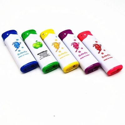 Plastic Model NO. DY-F005 Butterfly Windproof Refillable Lighter from Shaodong Lighter