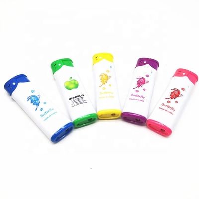 DY-F005 Torch Multi Colored Refillable Windproof Plastic Lighter for Model NO. DY-F005