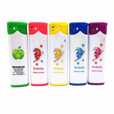 DY-F005 Torch Multi Colored Refillable Windproof Plastic Lighter for Model NO. DY-F005