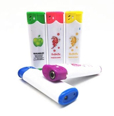 DY-F005 Torch Multi Colored Refillable Windproof Plastic Lighter for Model NO. DY-F005