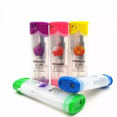 DY-F005 Torch Multi Colored Refillable Windproof Plastic Lighter for Model NO. DY-F005
