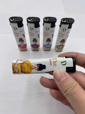 Donyi DY-F028 Plastic Smoking Butane Label Lighter with and Cheapest Model NO. DY-F028