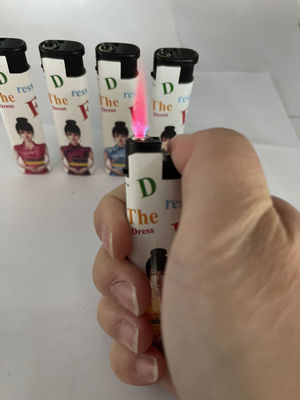 Donyi DY-F028 Plastic Smoking Butane Label Lighter with and Cheapest Model NO. DY-F028