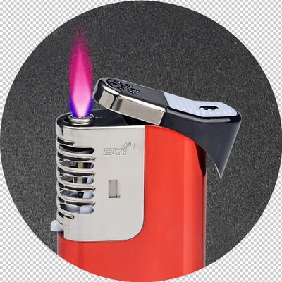 Model NO. DY-F029 Disposable Windproof Gas Lighter with LED and Customized Electronic