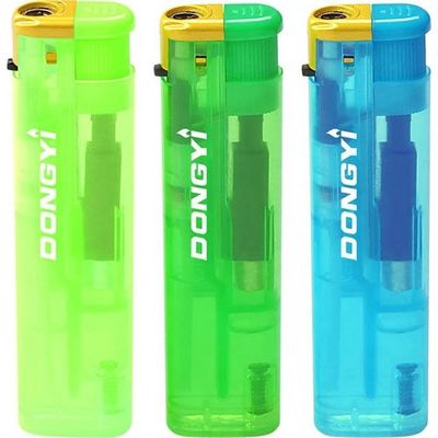 7.88*2.1*1.1 CM Gas Butane Lighter for Cigarettes Slim Torch Design Windproof Lighter