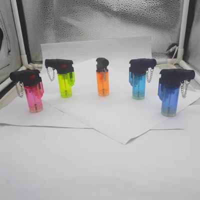 Customized Request US 0.01/Piece Samples Request Sample Dy-Pq001 Refillable Torch Lighter