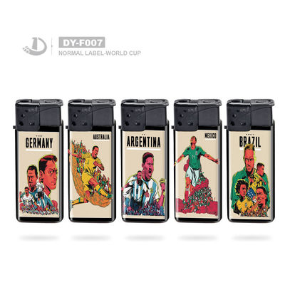 Plastic Short Windproof Lighter with Torch and Plastic from Dongyi EU Standard
