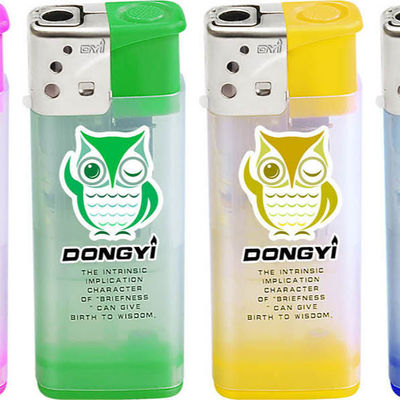 Custom Print Carton Windproof Electric Cigarette Lighter Refillable and Customizable