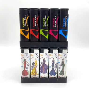 Disposable Style Butane Gas Cigarette Windproof Lighter with US 20/Piece Samples