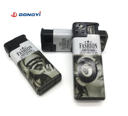Disposable Electric Windproof Lighter for EUR and USB Customization Classical Fashion
