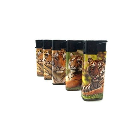 Customized Tiger Label Torch for European and American Market Model NO. DY-F007 Torch