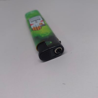 Customized Request Windproof Stylish Jet Blue Flame Novelty Gas Lighters in Dongyi
