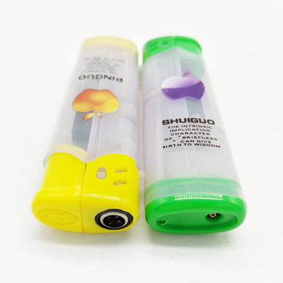 Beautiful Butterfly Pattern Customization Portable Refillable Candle Electric Lighter