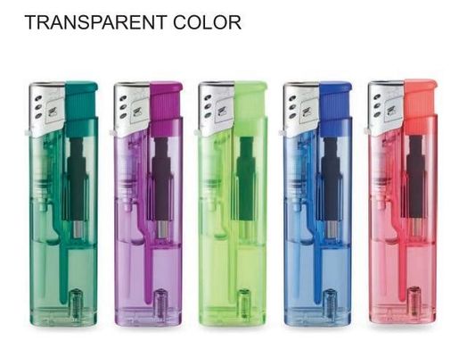 Europe Standard Refillable Disposable Metal Gold Electronic Gas Lighter for Cigarette