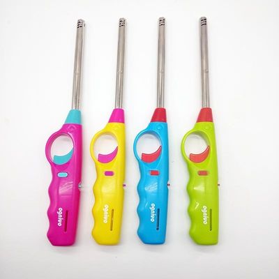 Refillable BBQ Gas Lighter with Stainless Steel Tube Model NO. DY-B009 and Durable Material